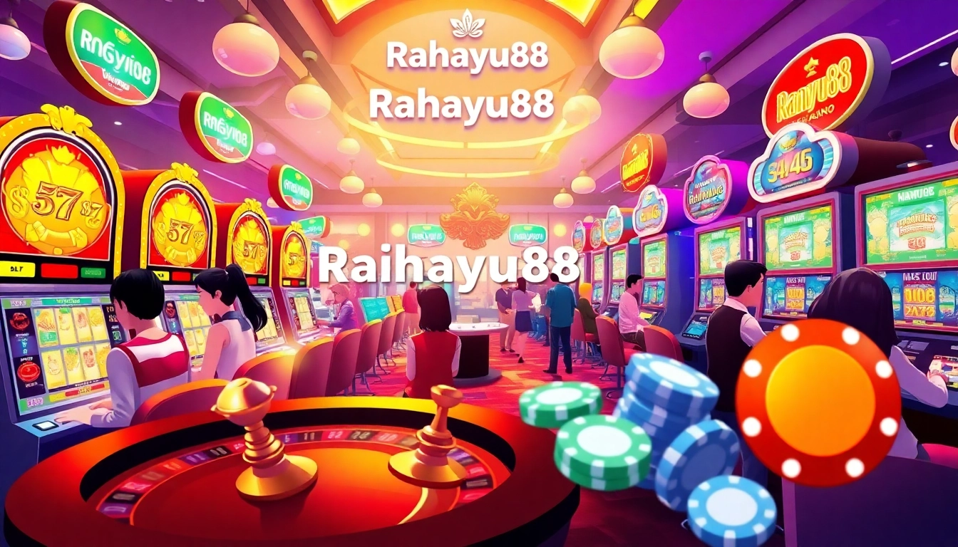 Enjoy thrilling gaming experiences at Rahayu88's vibrant online casino.