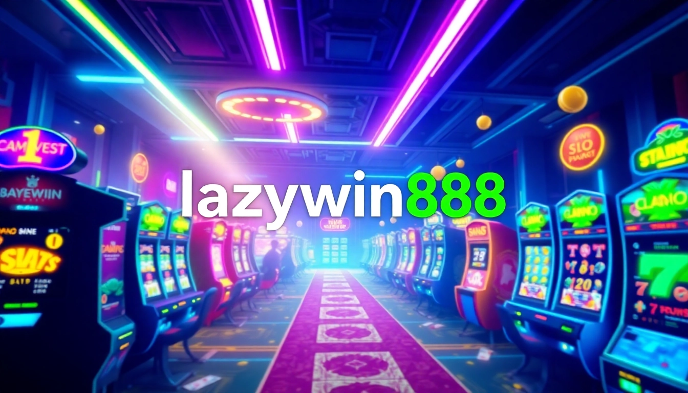 Discover the thrilling gaming experience of lazywin888 with colorful graphics and exciting themes.