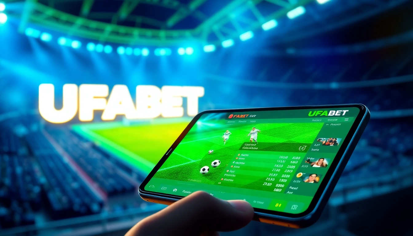 Experience the excitement of UFABET’s online sports betting platform, featuring live games and a dynamic interface.