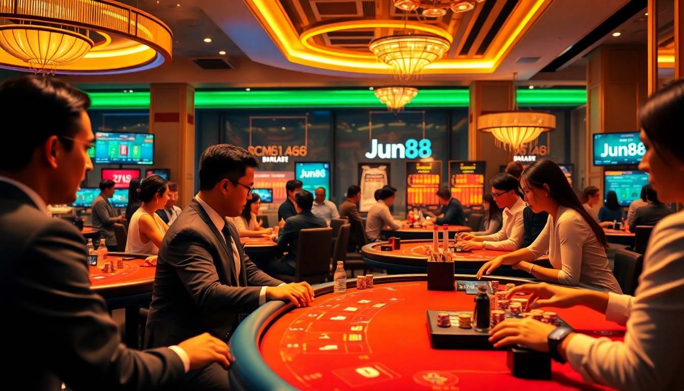 Experience exciting live gaming at jun88 with dynamic interactions and engaging players.