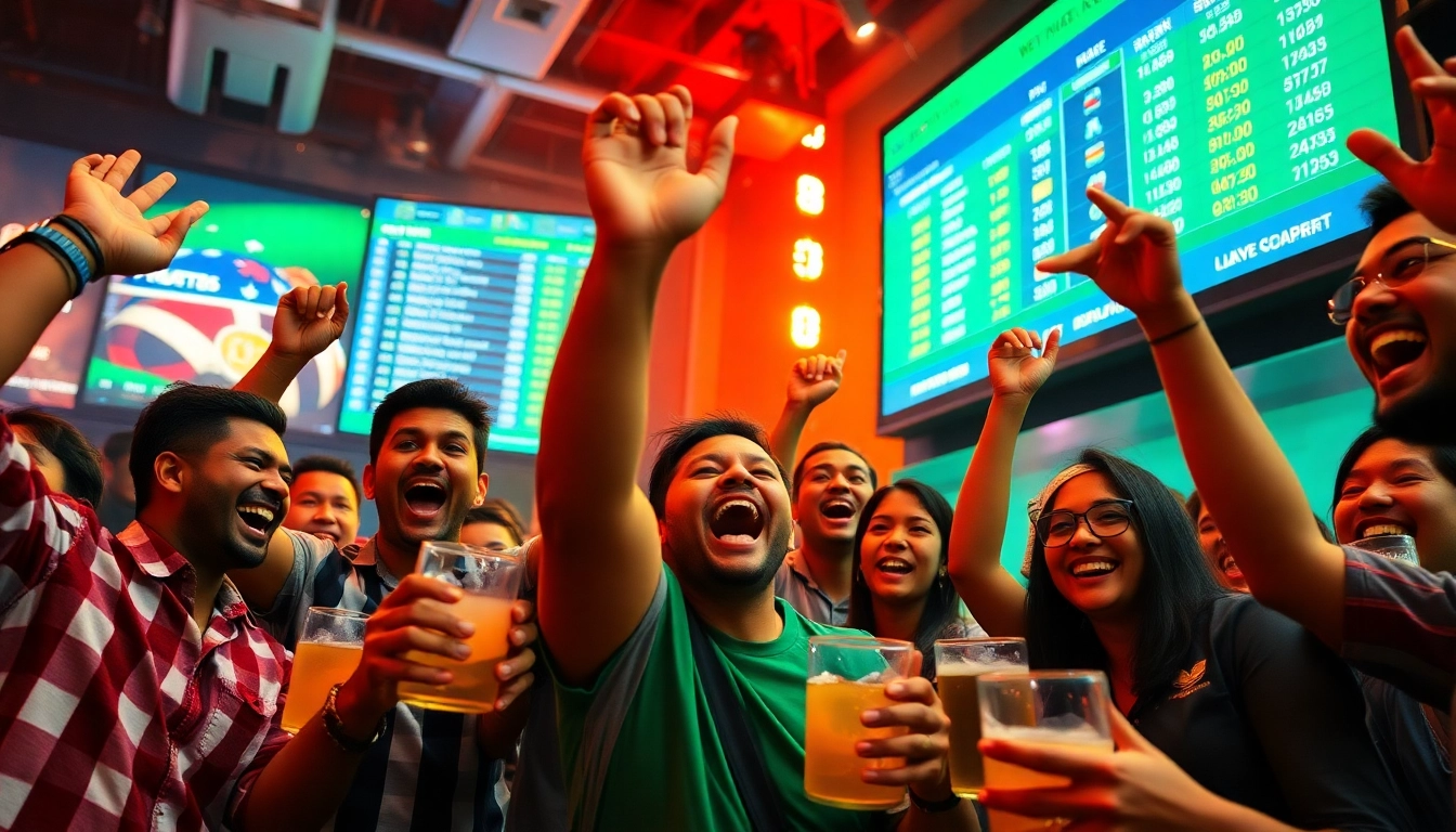 Celebrate the thrill of RR88 sports betting in a lively atmosphere.