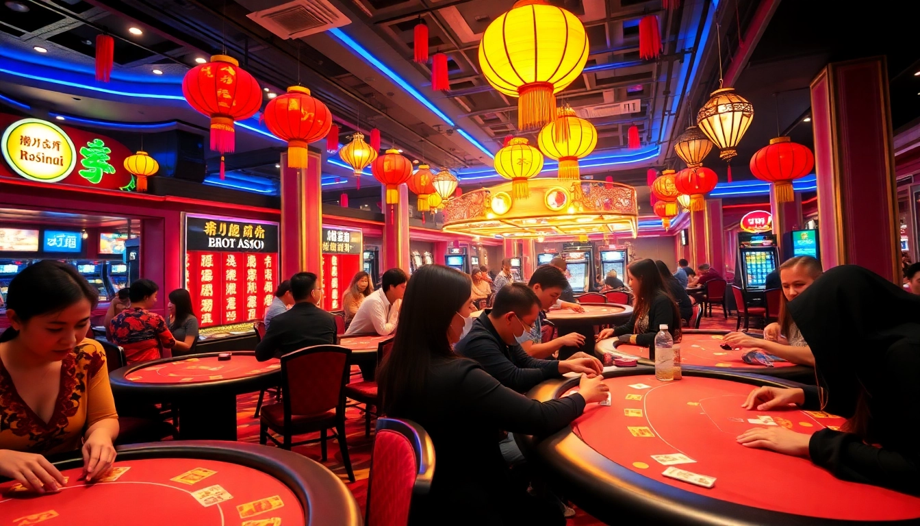Experience the excitement at top nhà cái casinos through vibrant games with thrilling action.